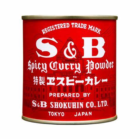 BỘT CÀ RI CAY SPICY CURRY POWDER S&B SHOKUHIN CO.,LTD NHẬT BẢN 37G
