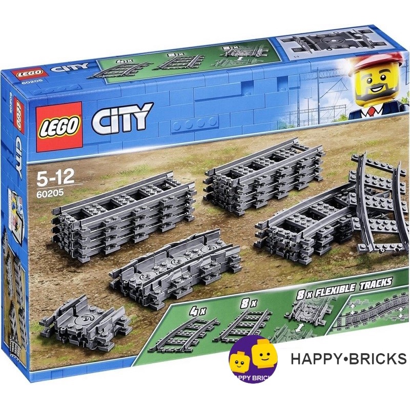 LEGO CITY - 60205 - TRACKS - ĐƯỜNG RAY XE LỬA
