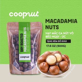 Hạt macca nứt vỏ, hạt mắc ca tách vỏ Úc