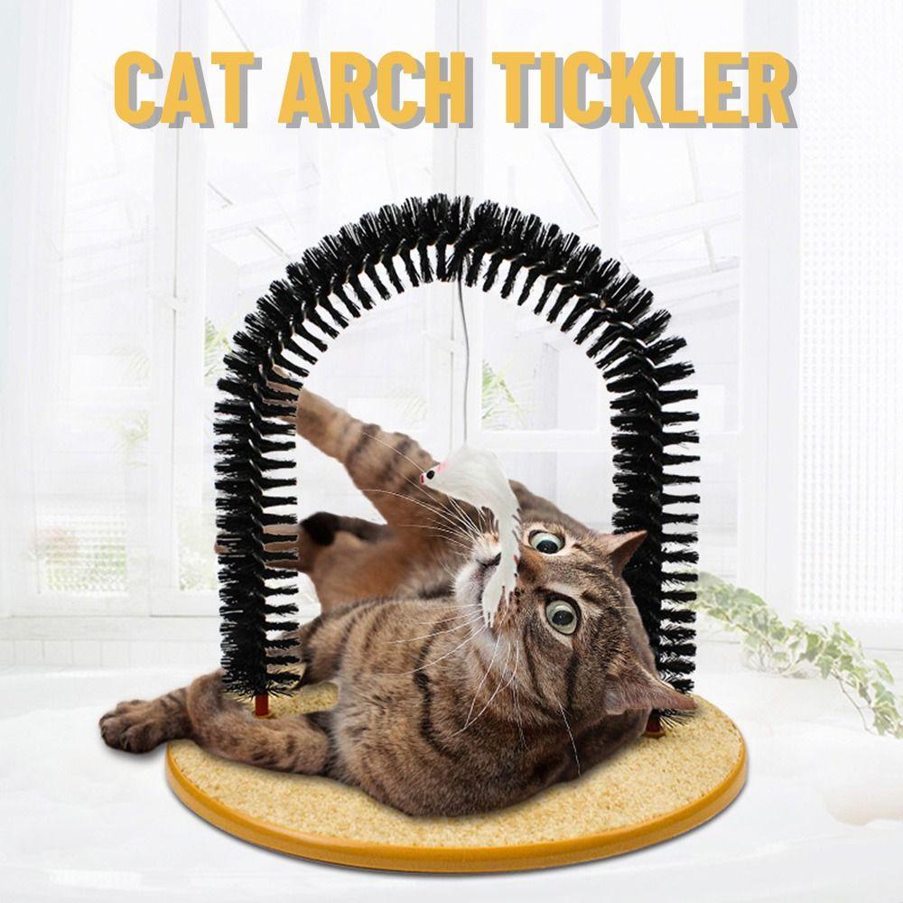 Bàn Chải Massage Tự Chải Lông Mèo Mới