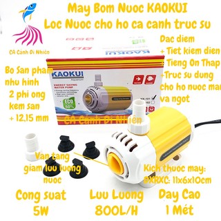Máy bơm nước kaokui 6w kk-101 bơm lọc nước cho hồ bể cá cảnh