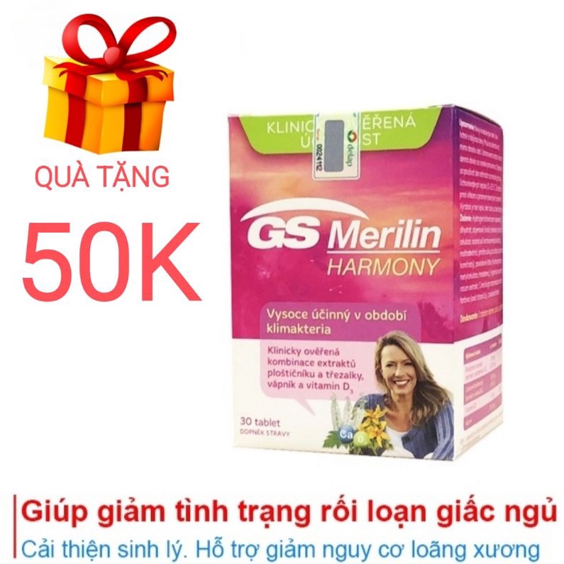 🆘 ( Mã 270 ) ib shop hỗ trợ GS Merilin Harmony Hỗ trợ phụ nữ tiền mãn kinh bốc hỏa, nóng bừng, giảm ham muốn
