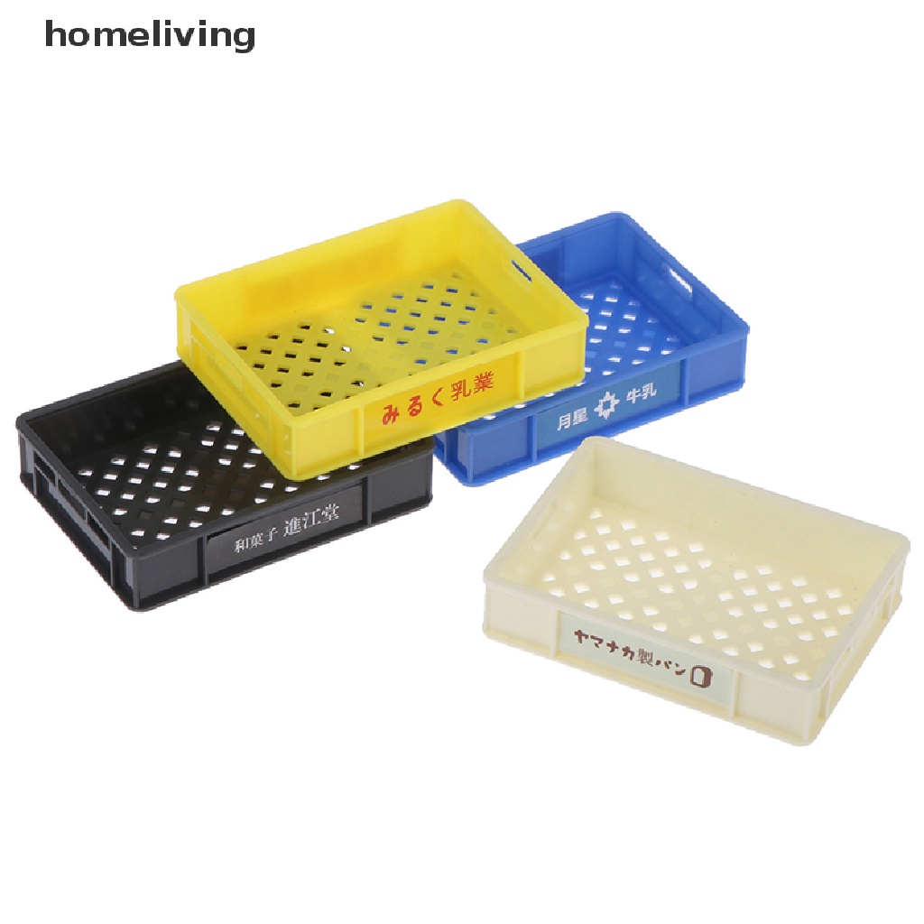 1 Giỏ Bánh Mì Đựng Sữa Mô Hình Đồ Chơi Trang Trí Nhà Búp Bê