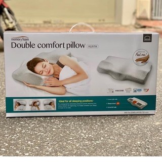 [ LOCK&LOCK ] Gối Memory Foam(mút hoạt tính)50D Lock & Lock HLW114 (62 x 34 x 10 cm)