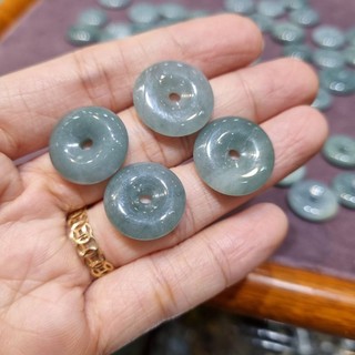 Mặt đồng điếu lam ngoc kèm dây dù đeo cổ
