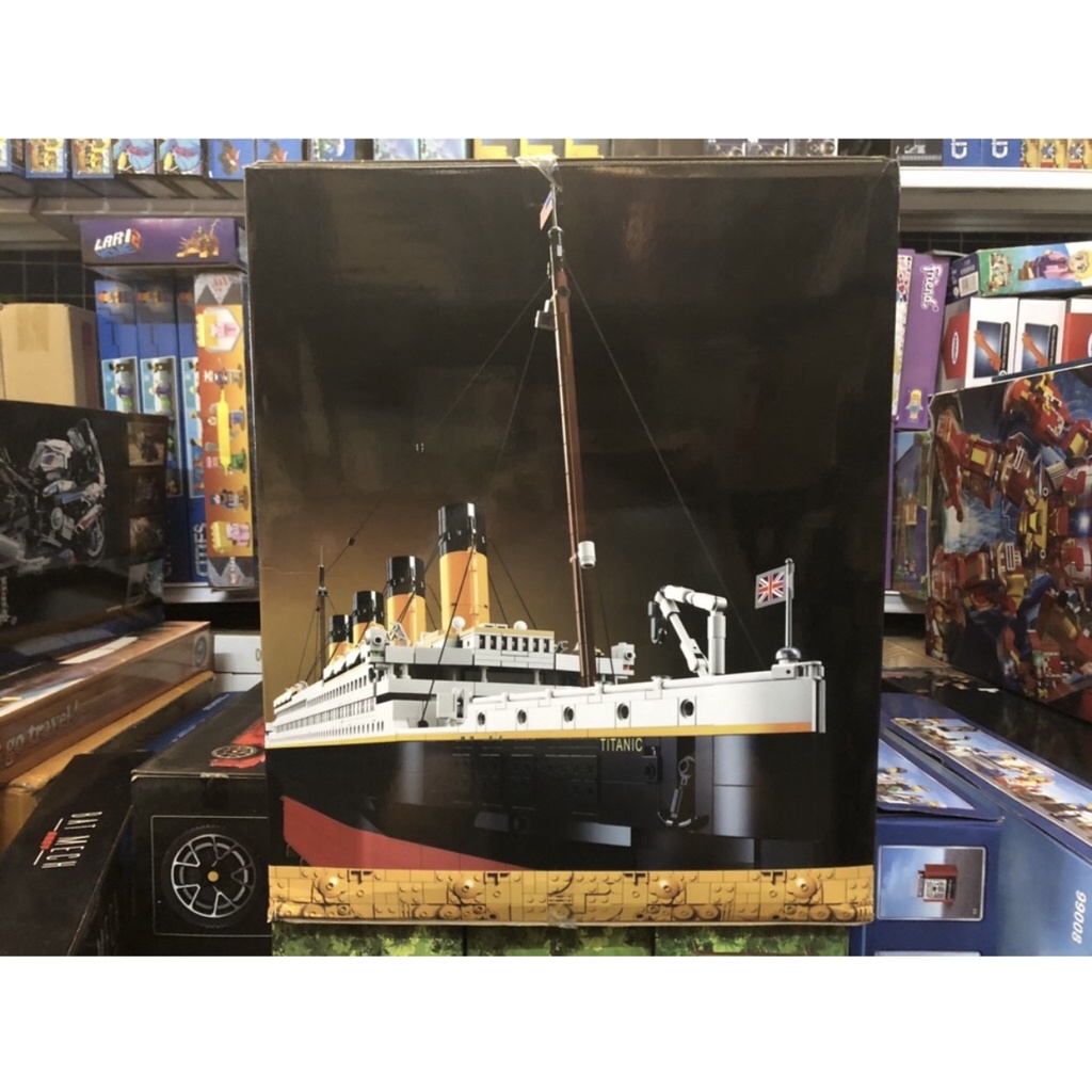 Xếp Hình Tàu Titanic 10294 6998 77000 82996 Phiên Bản Lớn 9090 Mảnh