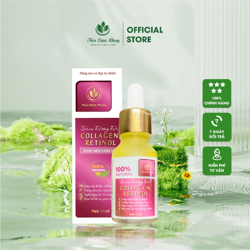 Thảo Dược Khang - Colagen serum dưỡng da giúp da trắng sáng