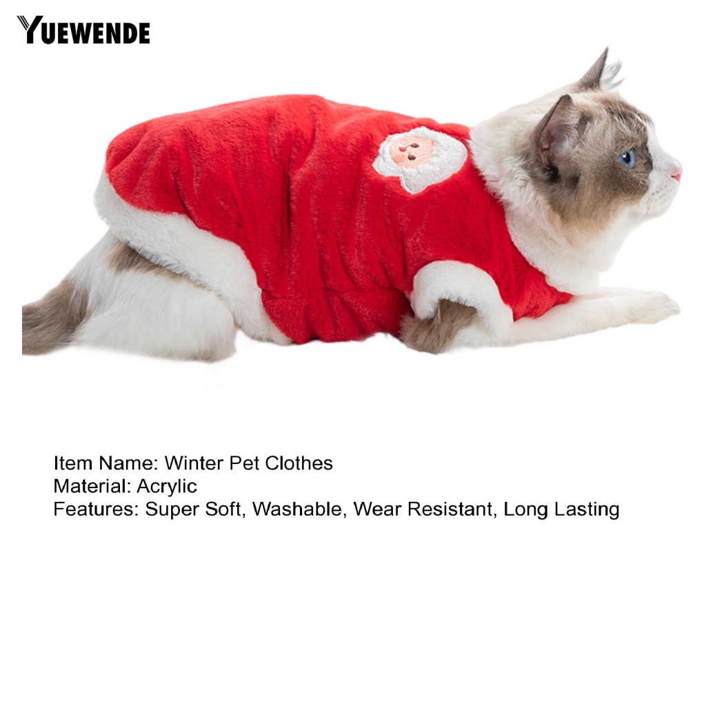 Trang Phục Hóa Trang Mùa Đông Ấm Áp Thoáng Khí Dành Cho Thú Cưng