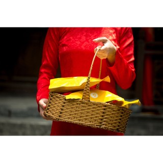 Hạt điều rang muối Nhà Lê nguyên hạt còn vỏ lụa