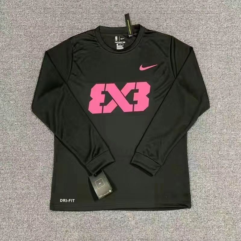 Áo Thun Bóng Rổ Tay Dài 3v3 fiba 3X3 Giữ Ấm Phong Cách Thể Thao