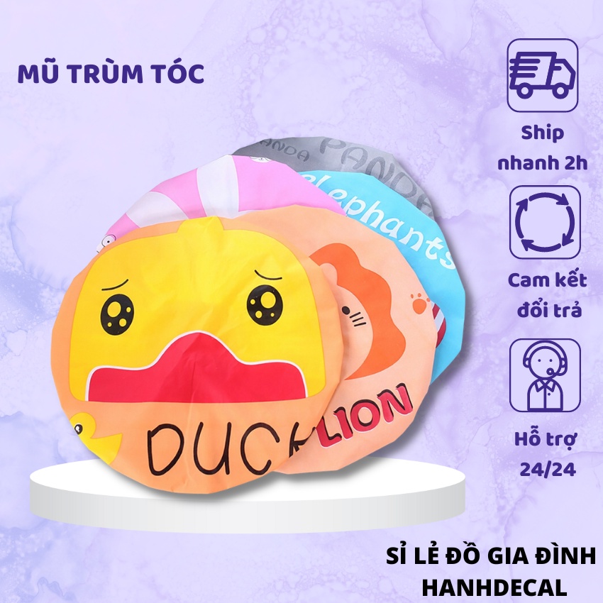 Mũ chụp tóc trong nhà tắm