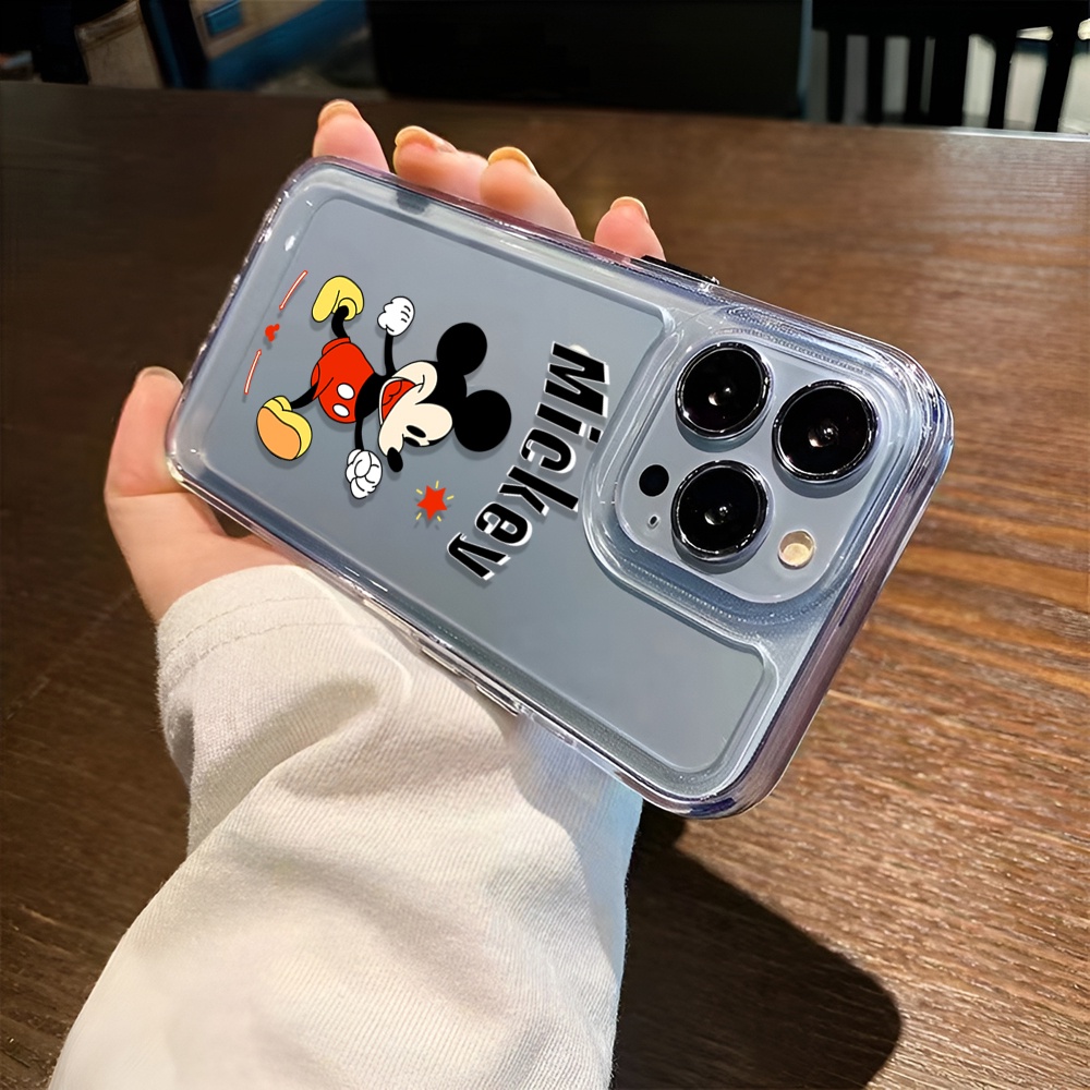 Ốp Điện Thoại Hình Chuột mickey Cho iphone 14ProMax 14Plus 13 11 12 7Plus X XR XS Max 8 7