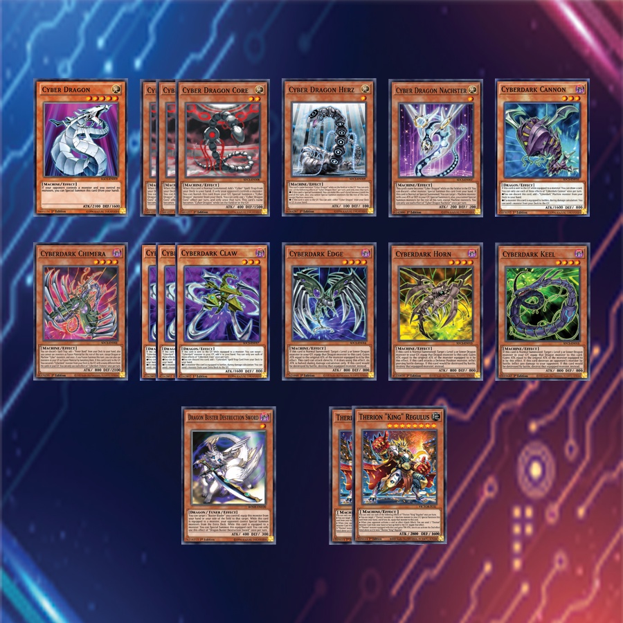Bộ bài Cyber Dragon - 55 lá