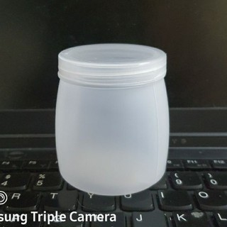 Lọ sữa chua nhựa 160ml có nắp combo 50 cái