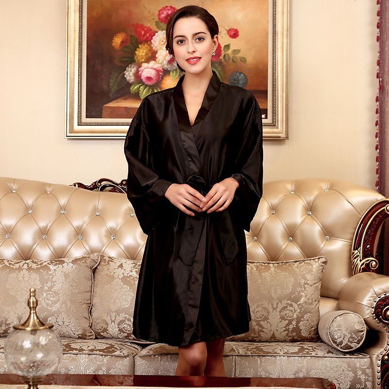 Áo Choàng Cắt Tóc Kimono, Áo Choàng Chống Thấm, Áo Khách Sạn, Áo Choàng Spa