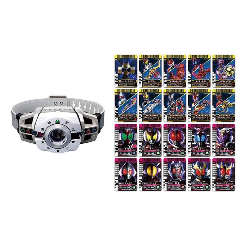 Nhân Vật Kamen Rider Kèm 40 Thẻ Bài Trắng