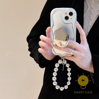 Case For iPhone 14 Pro Max [Matte Silver with Chain Pop Stand] Phone Case For iPhone 14 Pro Max Plus 13 12 Mini 11 X XS Max XR SE 8 7 Aesthetic Ins Newest Fashion Korean Style Retro Classic Cute Cartoon Couple Shockproof Protective TPU Cover Shell