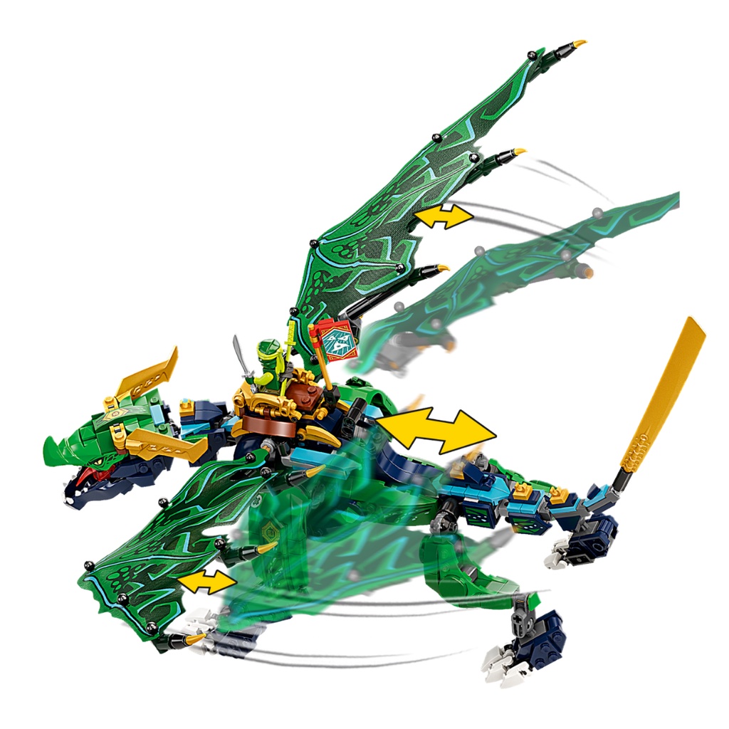 Lego 71766 - Rồng huyền thoại của Lloyd - Lloyd’s Legendary Dragon - Lego Ninjago Chính hãng
