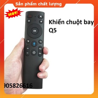Điều khiển từ xa chuột bay tìm kiếm giọng nói Q5 + 2.4G Con quay hồi chuyển G20s g10