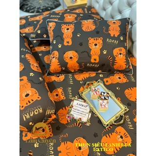 BỘ DRAP THUN SIÊU LẠNH LỤA LATICO THÁI LAN CAO CẤP MỚI (ÔM KHOÁ KÉO)