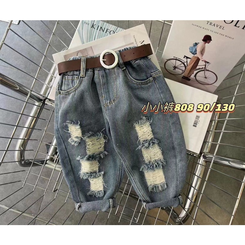 QUẦN JEANS RÁCH QC STYLE BỤI BẶM CHO BÉ 15-35KG. HÀNG MỚI VỀ SHOP CÓ SẴN GIAO HỎA TỐC