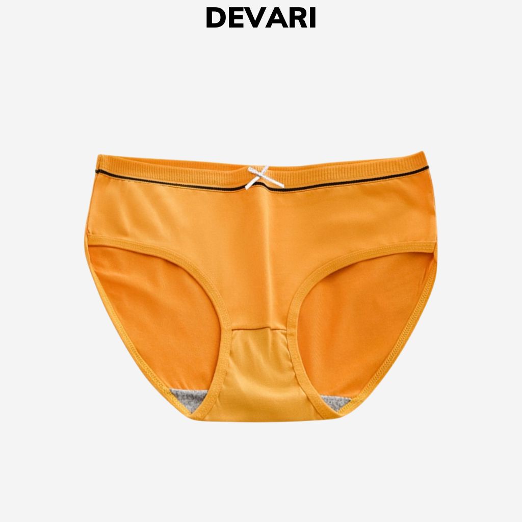 Quần lót nữ thun mềm mại thông thoáng ôm dáng đính nơ gợi cảm DEVARI L662