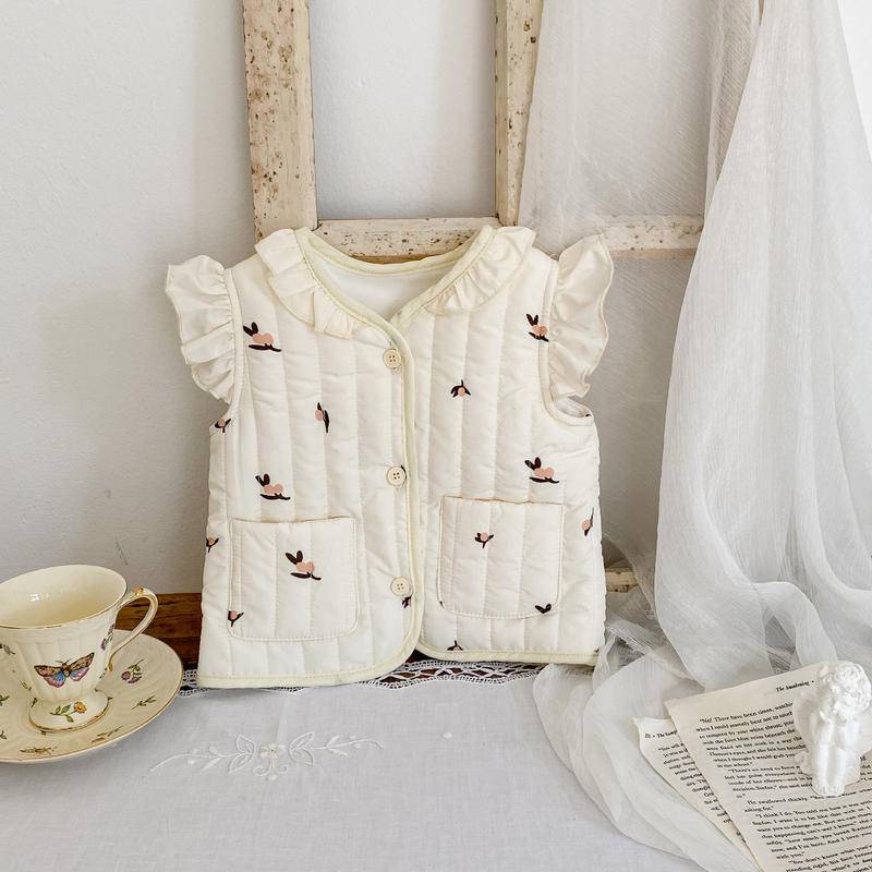 Áo Khoác Cardigan Dày Dặn Giữ Ấm Mùa Đông Cho Bé Gái 2 Tuổi