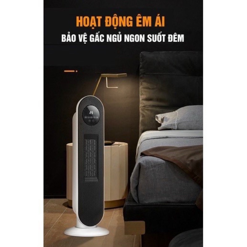 Máy sưởi gốm Huyndai BL - K17 D-Hàng chính hãng- bh 1 năm