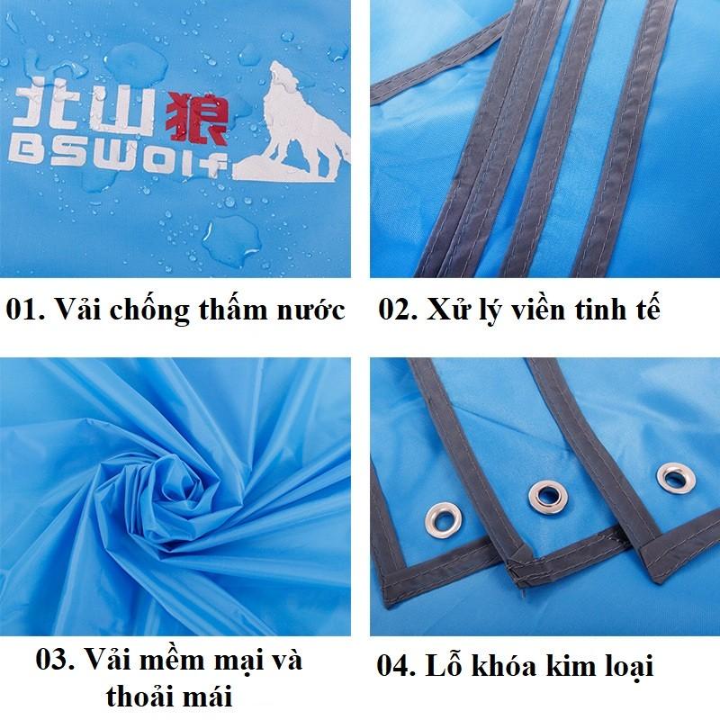 Thảm dã ngoại chống nước BSW-FL001. Dùng đa năng cắm trại, camping, sân vườn, câu cá.