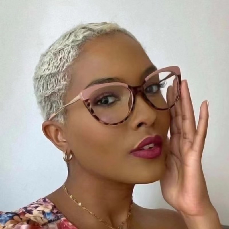 Kính Mát Mắt Mèo Chống Bức Xạ Ánh Sáng Xanh Phong Cách Cổ Điển Cho Nam Và Nữ