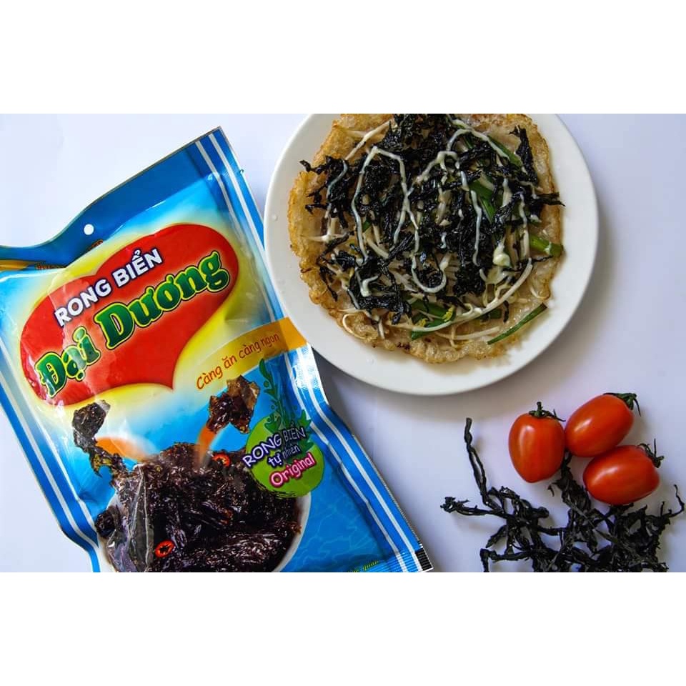 COMBO 3 GÓI RONG BIỂN SẤY KHÔ ĂN LIỀN ĐẠI DƯƠNG - gói 30gr