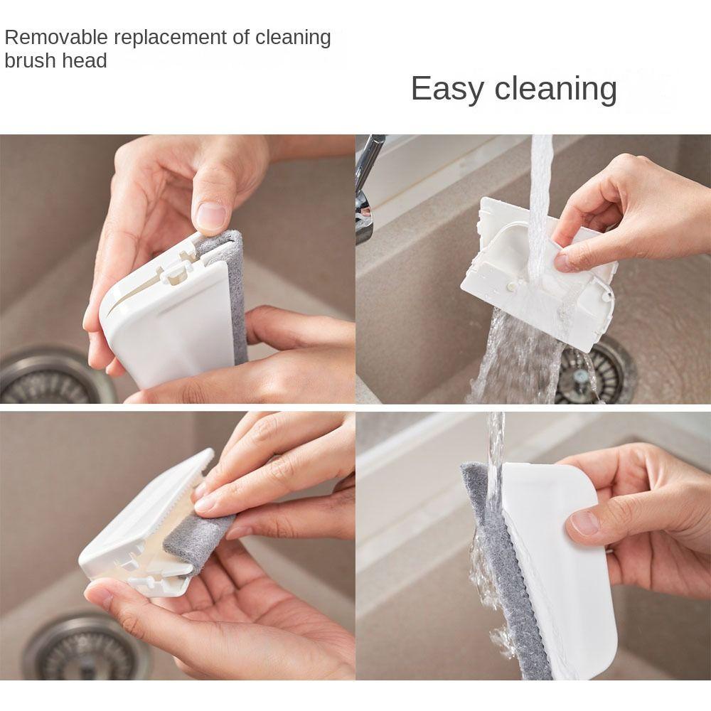 Bàn Chải Vệ Sinh Rãnh Cửa Sổ Đa Năng Tiện Dụng