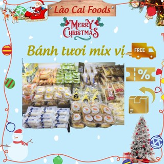 Bánh tươi mix  vị Đài Loan 30-40 vị, thơm ngon, chất lượng, loại đặc biệt, Lào Cai Foods