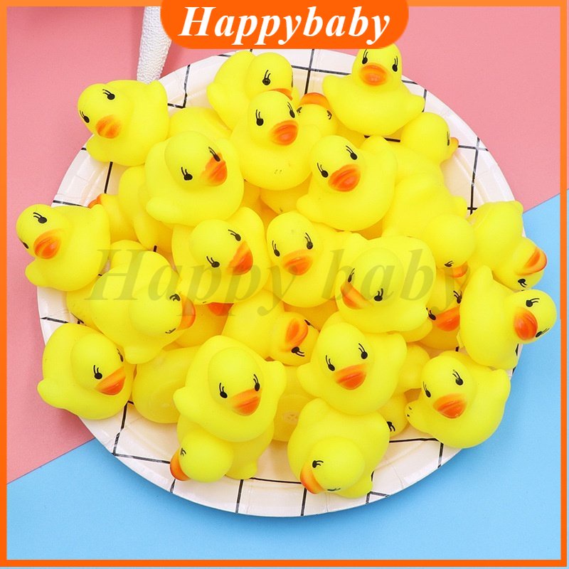 Set 1 / 3 / 5 Đồ Chơi Bồn Tắm Hình Vịt Vàng Cho Bé