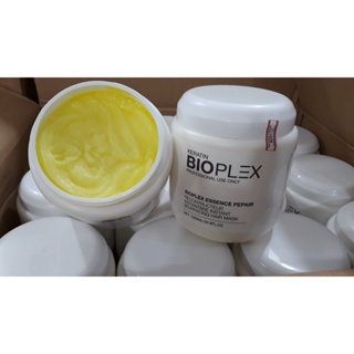 Kem hấp ủ tóc siêu phục hồi Keratin BIOPLEX 1000ml cho tóc khô xơ hư tổn dưỡng tóc vào nếp suôn mượt
