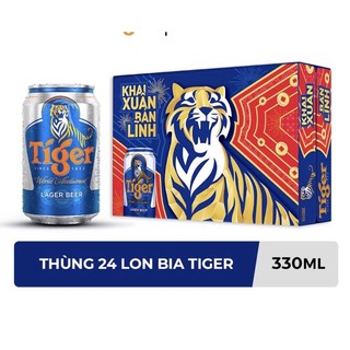 Combo 2 thùng bia Tiger 24 lon/ thùng- -ship hỏa tốc HCM
