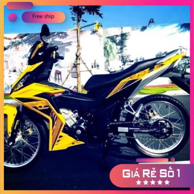 FREE SHIP + QUÀ TẶNG Tem rời xe winner vàng bạc