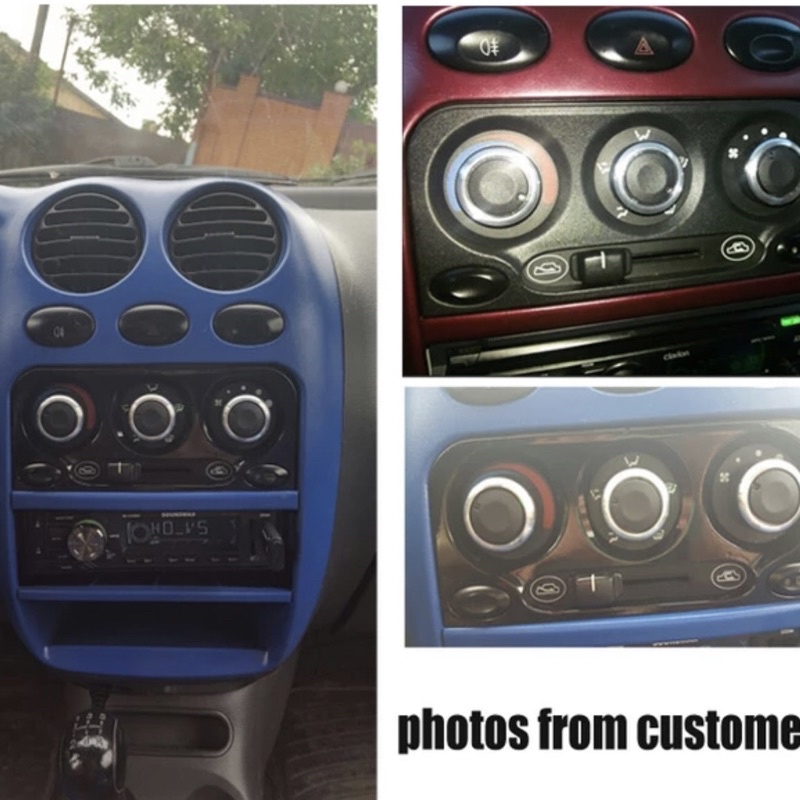 Bộ 3 Nút điều chỉnh máy lạnh điều hòa cho Daewoo Gentra - Chevrolet Aveo- Matiz- Spark