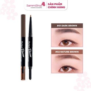 Chì kẻ mày Silky Girl Perfect Brow Liner & Powder