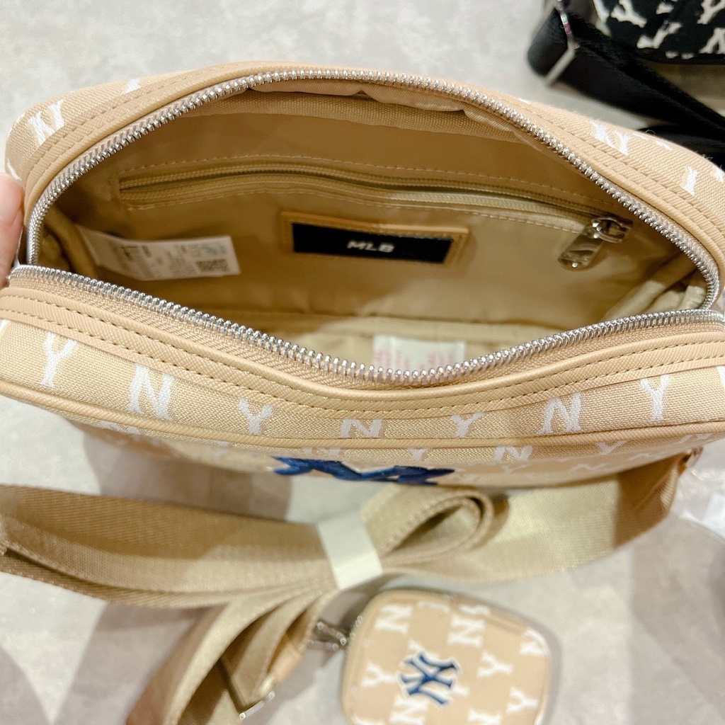 Túi MLB Monogram Jacquard Mini Crossbody - Túi đeo chéo MLB Chính hãng