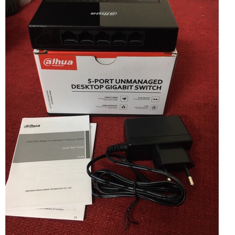 Bộ chia mạng Switch 5,8 cổng Dahua - Hàng chính hãng