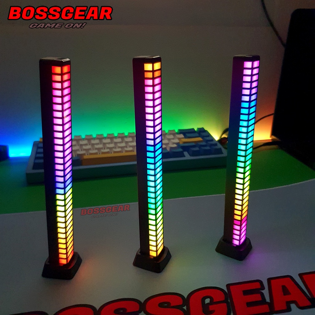 Đèn LED Thanh RGB Không Dây Nhảy Theo Nhạc Điều Khiển Từ Xa D10
