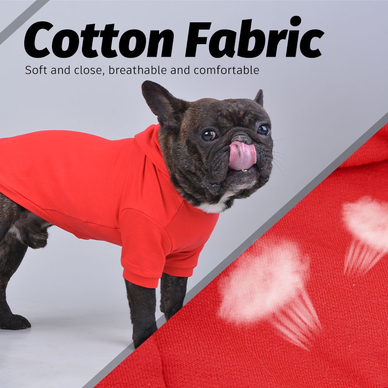 HamshMoc Áo Hoodie Mềm Mại Thoáng Khí In Họa Tiết Hamsa Cho Thú Cưng