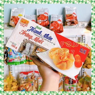 Date 07/2023 - Bánh Hạnh Nhân Trứng Muối 300g Tân Huê Viên (Hộp Giấy), Bánh Bột Đậu, Ăn Vặt, Bánh Quy, DING DING FOOD