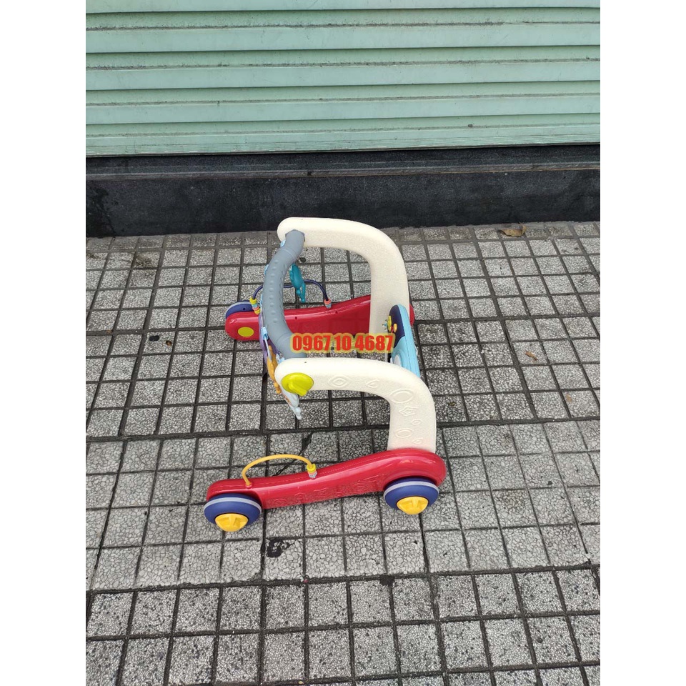 Thảm đạp nhạc, thảm nhạc đa năng 2 mặt kiêm xe tập đi 3in1 cho bé