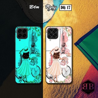 Ốp lưng kính Dạ Quang Samsung Galaxy M33 5G phát sáng trong đêm hình công chúa