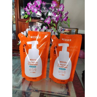 Combo 2 gói Nước rửa bình sữa Wesser 500ml (Date 2026)