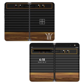 Skin decal dán Surface Duo mẫu Wooden Gaming System (đã cắt sẵn, dễ dán)