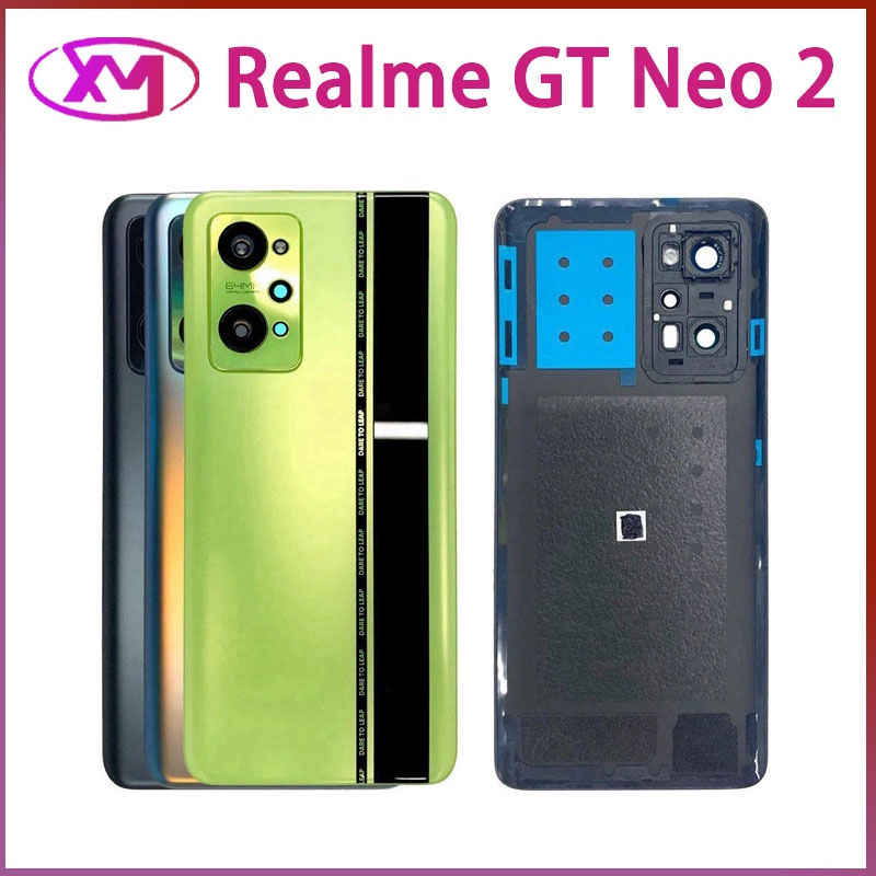 nắp lưng Realme GT Neo 2 Neo2 5G Nắp Đậy Pin RMX3370 Thay Thế Chuyên Dụng Cho