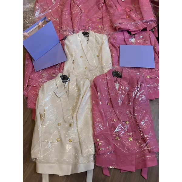 Áo Vest Dạ Cúc Vàng